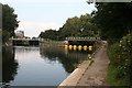 Lee Navigation:  Old Ford Locks and entrance to Old River Lea