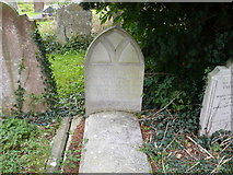 TQ2913 : Grave of Sir Norman Hartnell in Clayton churchyard by pam fray