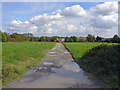 Newly-made track to Gwndwn Mawr, Trelech