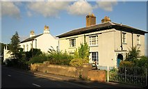 SO7746 : Houses on Worcester Road, Great Malvern by Derek Harper