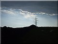 Transmission tower, near Maendy Farm