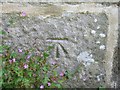 Benchmark on the tower of St Michael the Archangel, Kirkby Malham