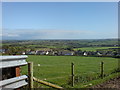 Looking down on Keeston Village