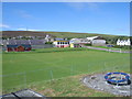 Football field and playground, Scalloway