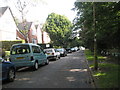 Looking north eastwards along Park Edge