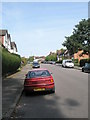 Looking northwest up Ravenhurst Road