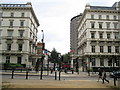 TQ2779 : Knightsbridge: Albert Gate with the French and Kuwaiti embassies by Nigel Cox