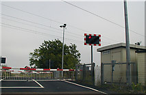 NU0937 : Smeafield level crossing by Chris Gunns