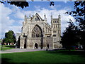 The West Front of the Cathedral in Exeter