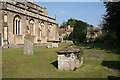 Evercreech: churchyard