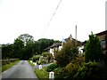 Farm cottages at the roadside.