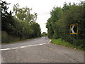 Junction onto Biddenden Road, near High Halden, Kent