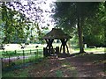 Lych gate, All Saints Church, Norton Bavant