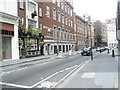 Taxi approaching Aldgate from Jewry Street