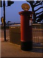 Sandbanks: postbox outside post office