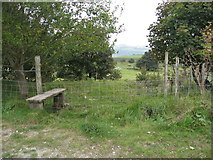 SK2273 : Footpath and Stile in the general direction of  Deep Rake by Alan Heardman