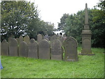 SD9523 : Mankinholes Methodist Church Burial Ground by David Watson