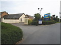 Entrance to Devon Cliffs Holiday Park