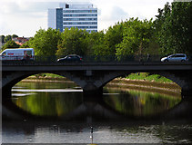 J3472 : The Ormeau Bridge, Belfast by Rossographer