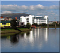 The River Lagan near the former gasworks, Belfast