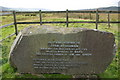 NR9032 : Memorial Stone to John Boscawen by Leslie Barrie