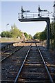 Railway Line and Station at Marchwood