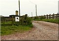 Entrance to East Pool Farm