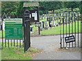 Cemetery entrance