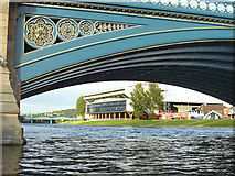 SK5838 : Trent Bridge, River Trent and The City Ground by Alan Murray-Rust