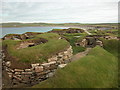 HY2318 : Houses at Skara Brae by Antony Slegg