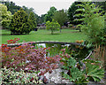 Landscaped gardens at Eltham Crematorium, Falconwood