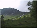 NN1669 : The waterslide, Allt Coire Eoghainn by Sarah Charlesworth