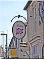 The Princess pub sign, 115-117 Bridgnorth Road, Wollaston