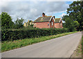 Red-brick house