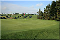 The 15th green at Hawick Golf Course