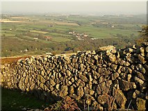 SX6491 : Granite wall, edge of Cosdon Hill by Derek Harper