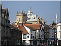 Abingdon - County Hall and Bridge Street roofline