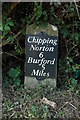 Milestone at Shipton-under-Wychwood