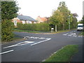 Crossroads at junction of Seaview and Uplands Roads