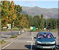 NS8992 : Supermarket  carpark by Paul McIlroy