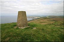 NX1692 : The trig point on Grey Hill by Walter Baxter