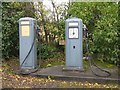 The petrol pumps at Clintmains