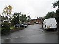 Private car park for the flats in Station Road East