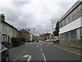 Looking westwards along Victoria Road