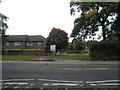 Looking across Wellington Avenue from Court Road to Middle Hill