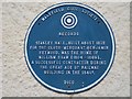 Blue plaque