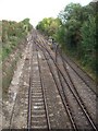 SU2227 : East Grimstead - Railway Line by Chris Talbot