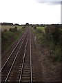 SU2227 : East Grimstead - Railway Line by Chris Talbot