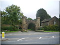 Formerly the entrance to Townley Hall and Park