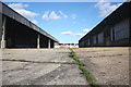 Empty warehouses at Rowhedge Wharf